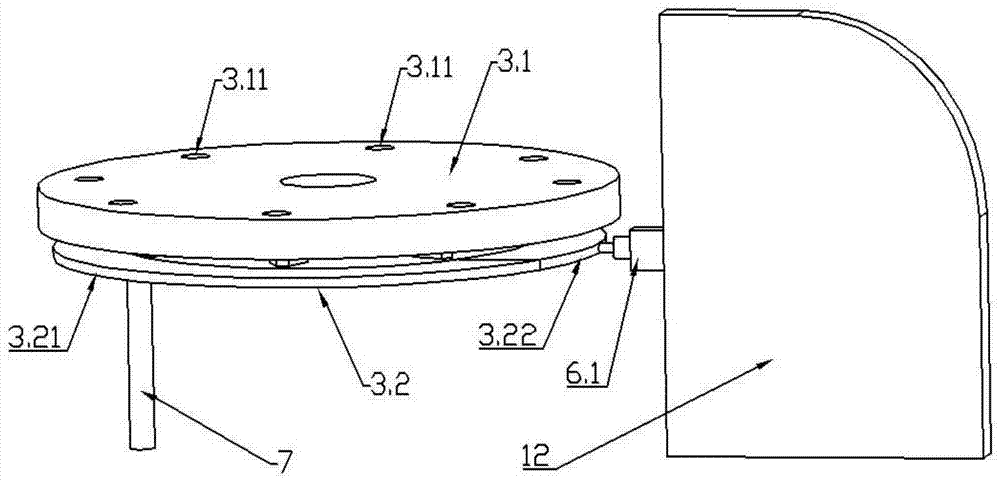 Lining core automatic detection device