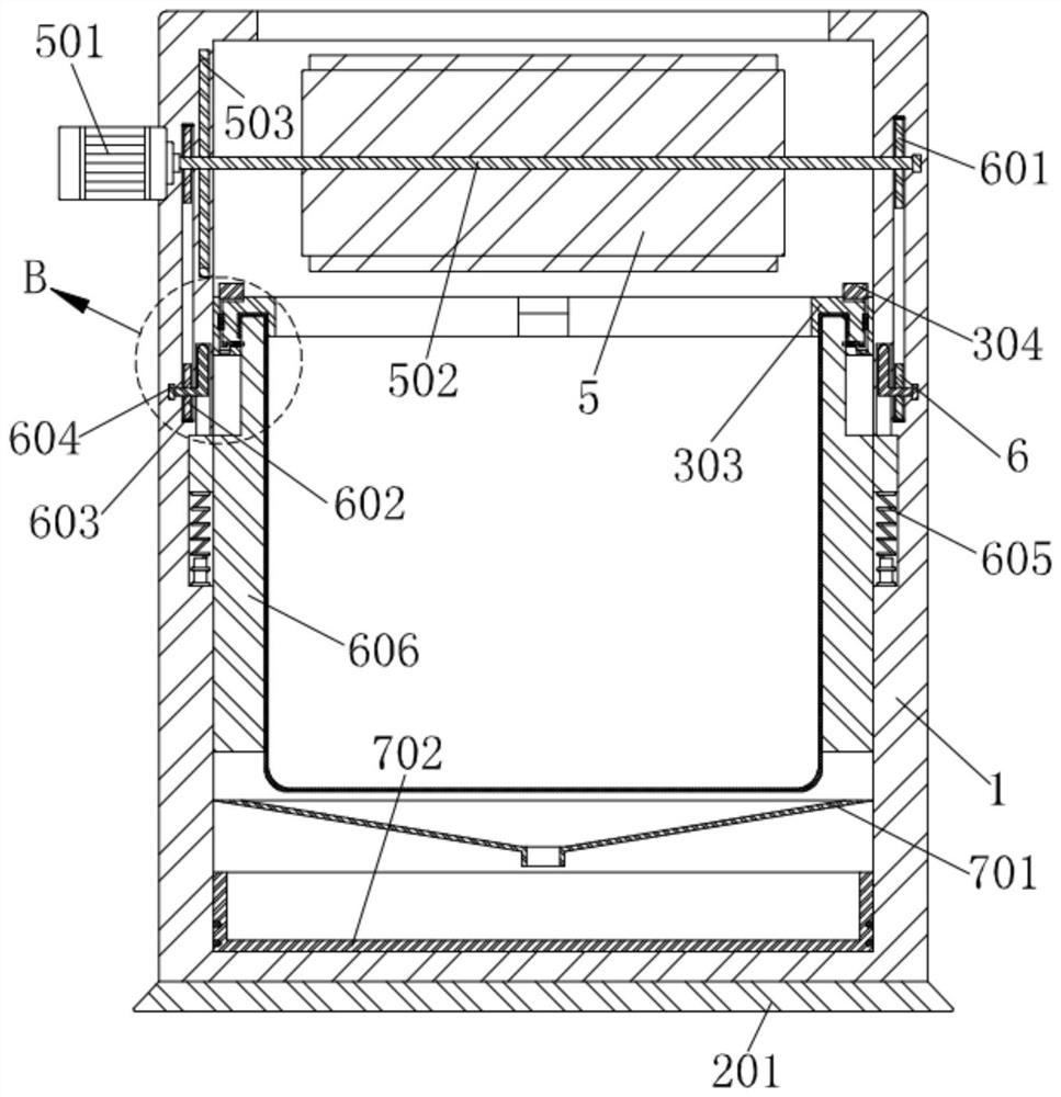 Storage bucket for waste medicine storage