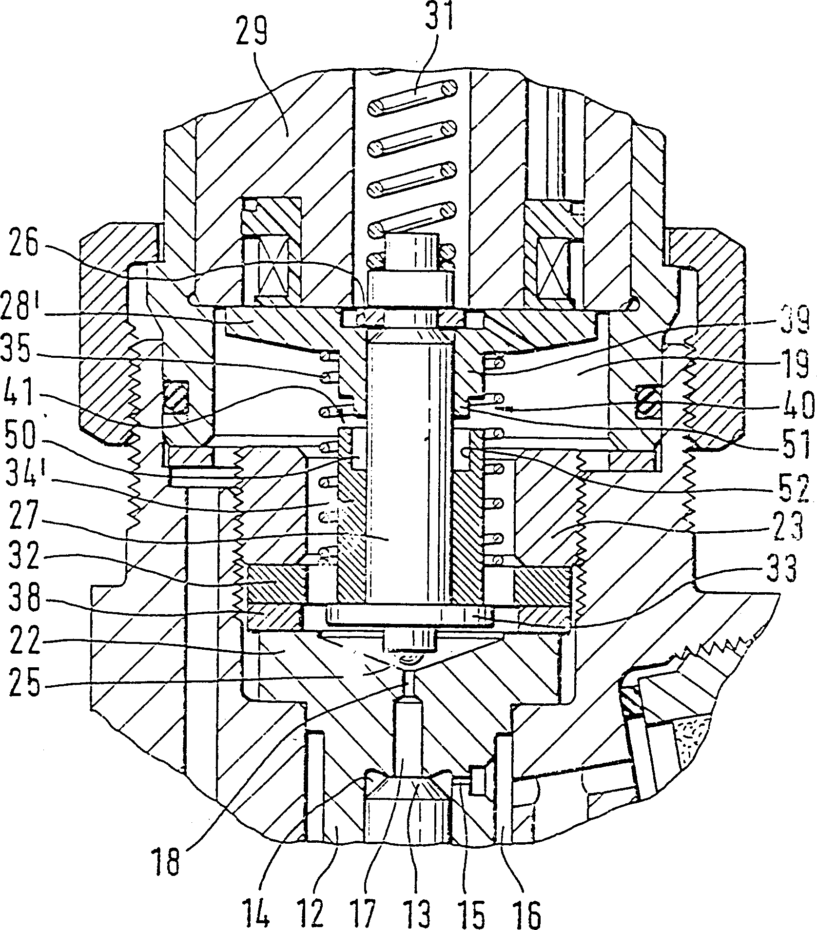 Electromagnetic valve