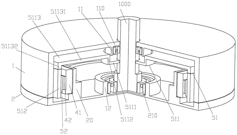 Gyromagnetic machine structure