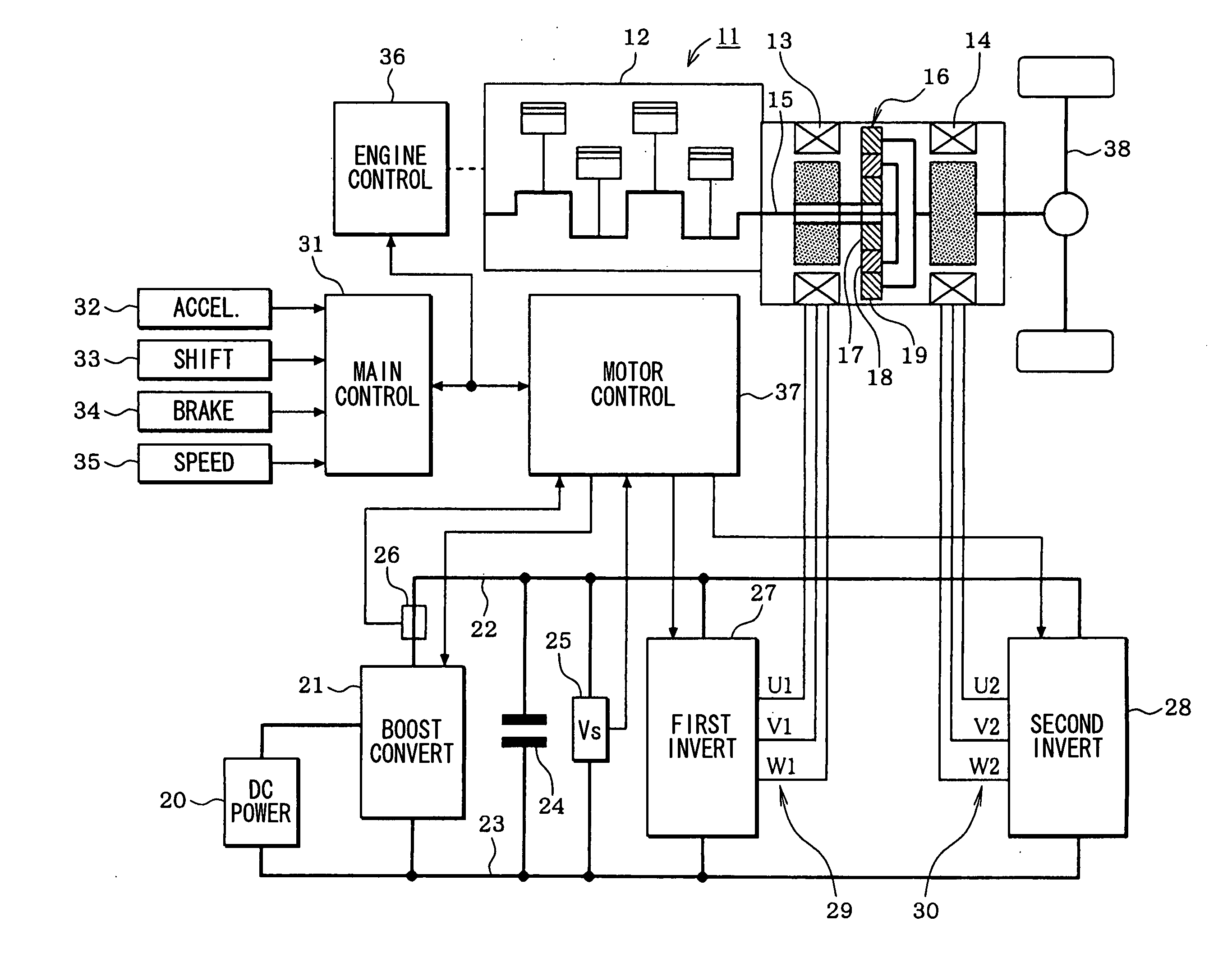 Control apparatus for electric vehicles