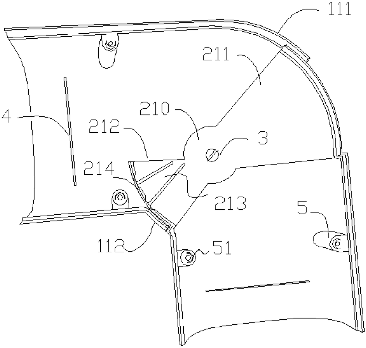 Air conditioning decorative pipe groove