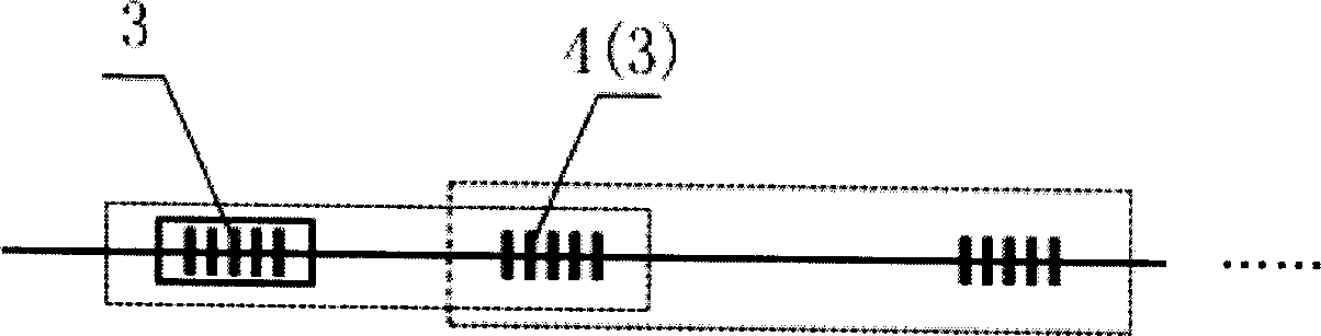 Coherent multiplexing method for optical fiber Bragg raster sensor and apparatus thereof