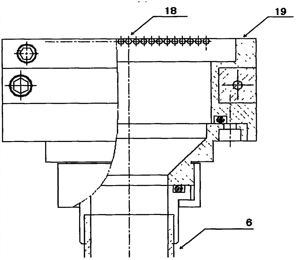 Roll type paper feeding and sampling apparatus for radioactive aerosol continuous monitor