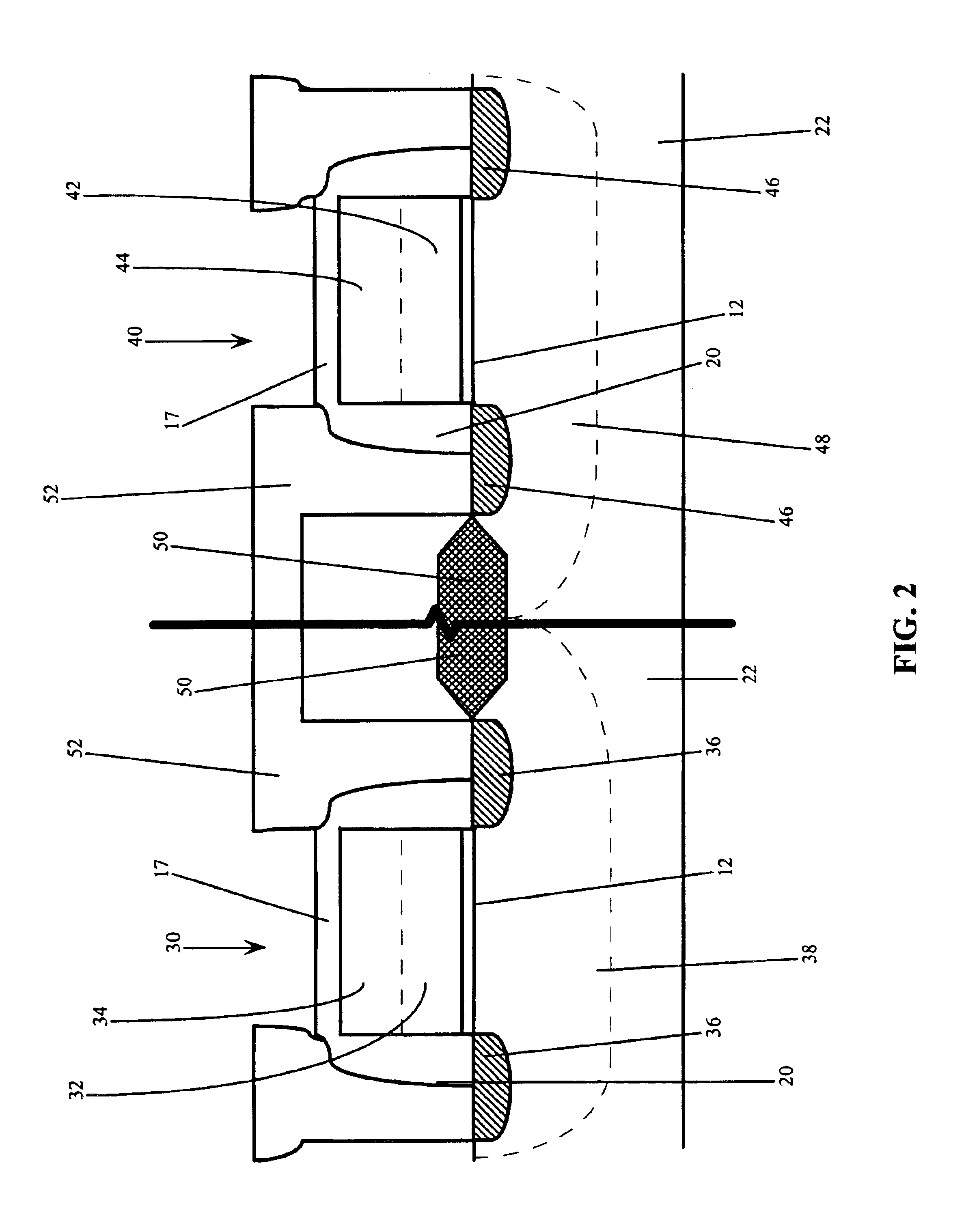 Use of gate electrode workfunction to improve DRAM refresh