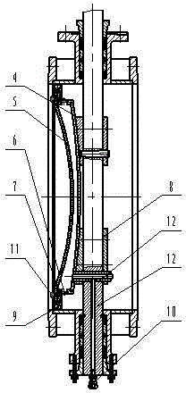 Butterfly valve with inflation seal valve plate