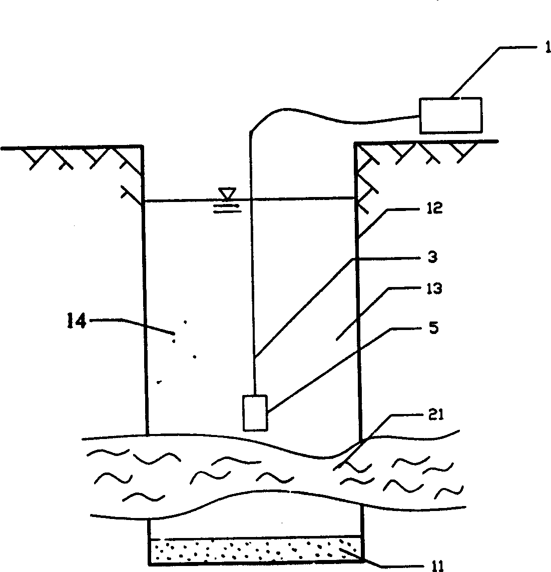 Method for monitoring pile foundation construction quality and reinforcing pile foundation by electric exploring method