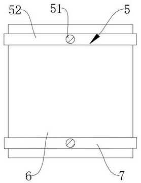 A detachable flame-retardant automobile battery case