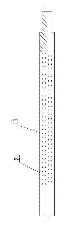 Device for removing surface attachment of steel shovel