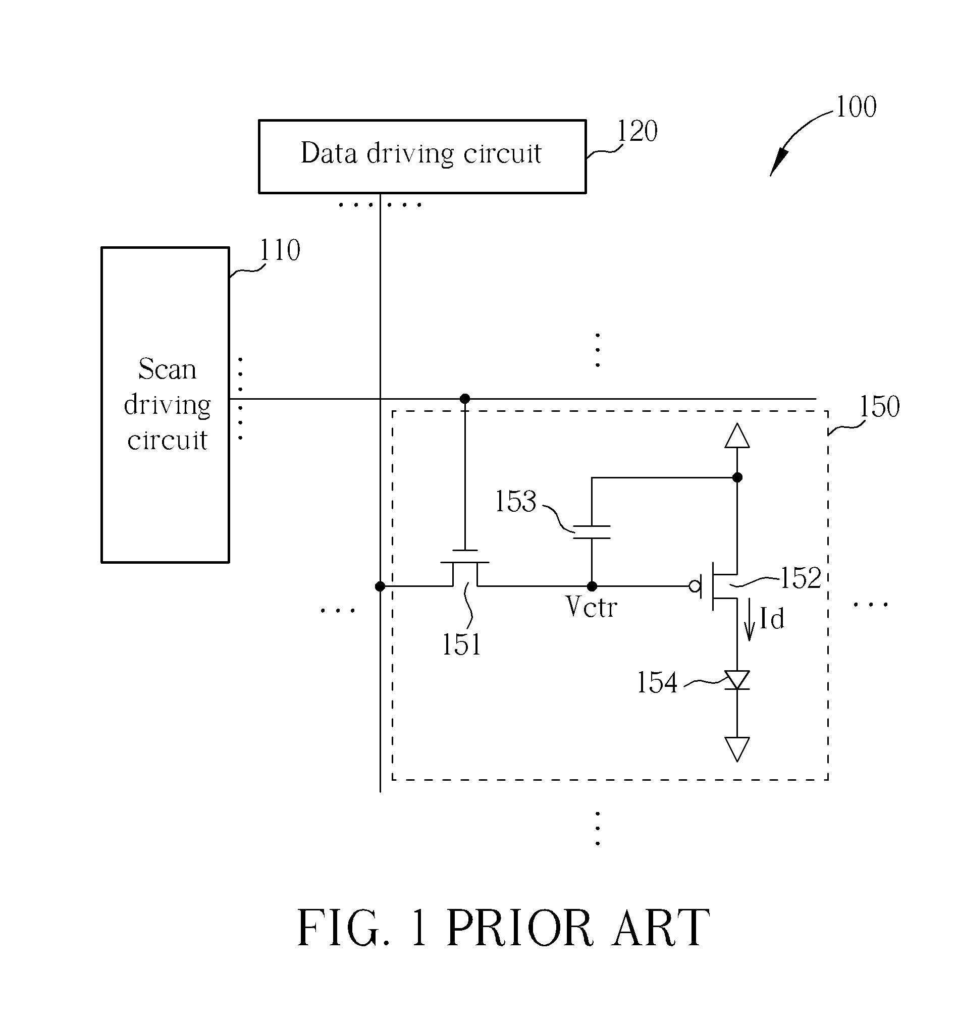 Organic light emitting display having threshold voltage compensation mechanism and driving method thereof