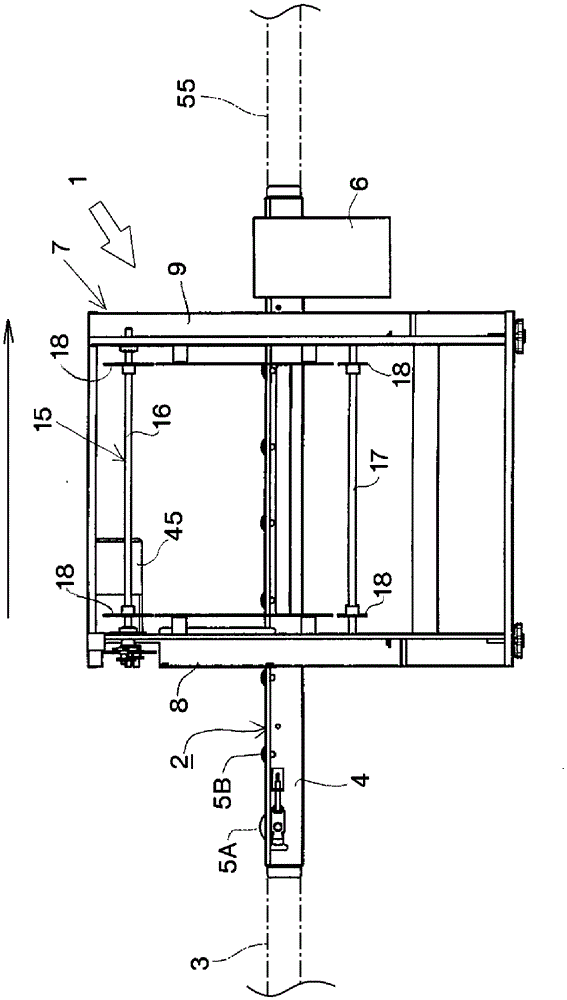 Seedling container stacking method and seedling container stacking device