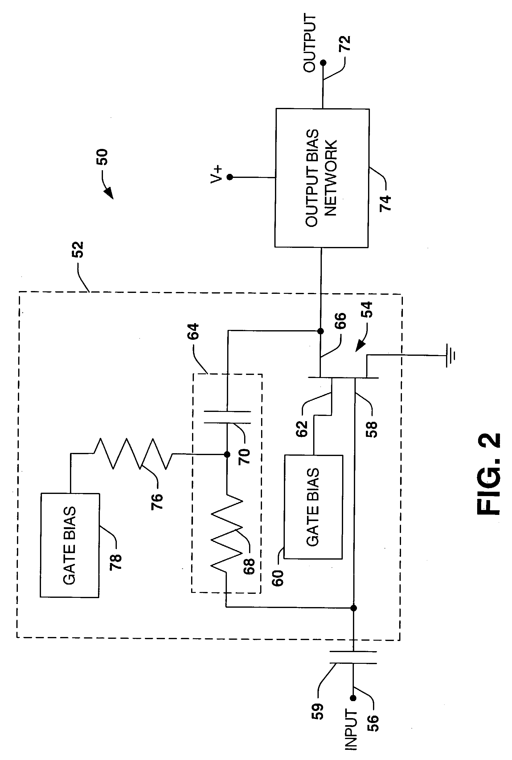 Dual gate low noise amplifier