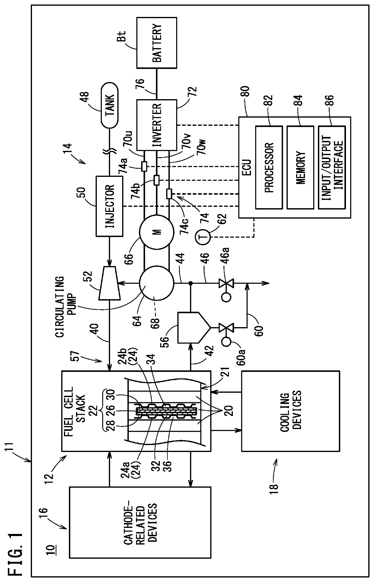 Method of operating fuel cell system