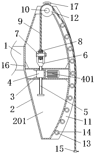 Non-pumping-stopping automatic collide pump mechanism for pumping unit