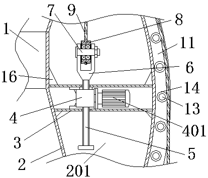 Non-pumping-stopping automatic collide pump mechanism for pumping unit