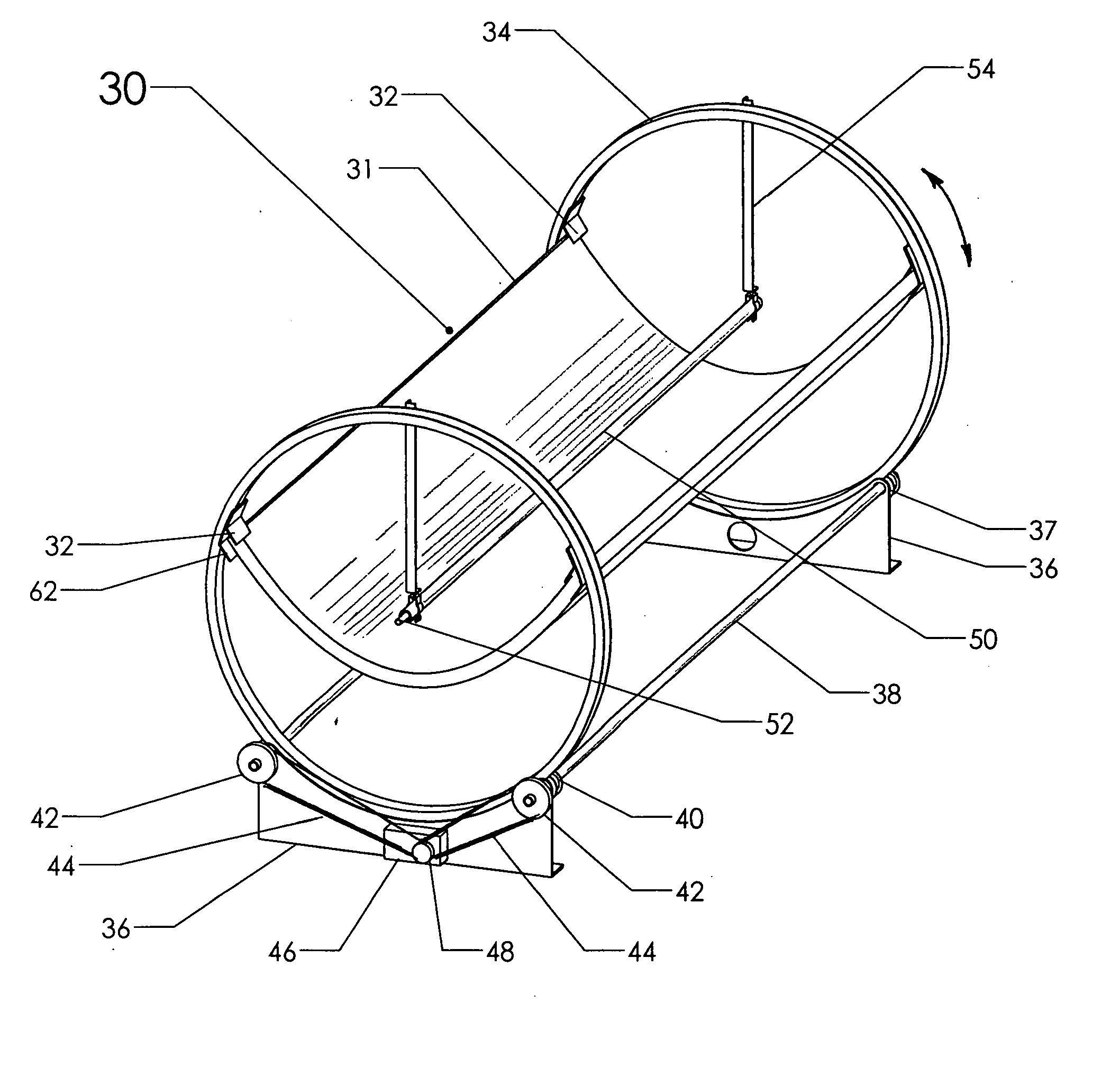 Low Cost Fixed Focal Point Parabolic Trough