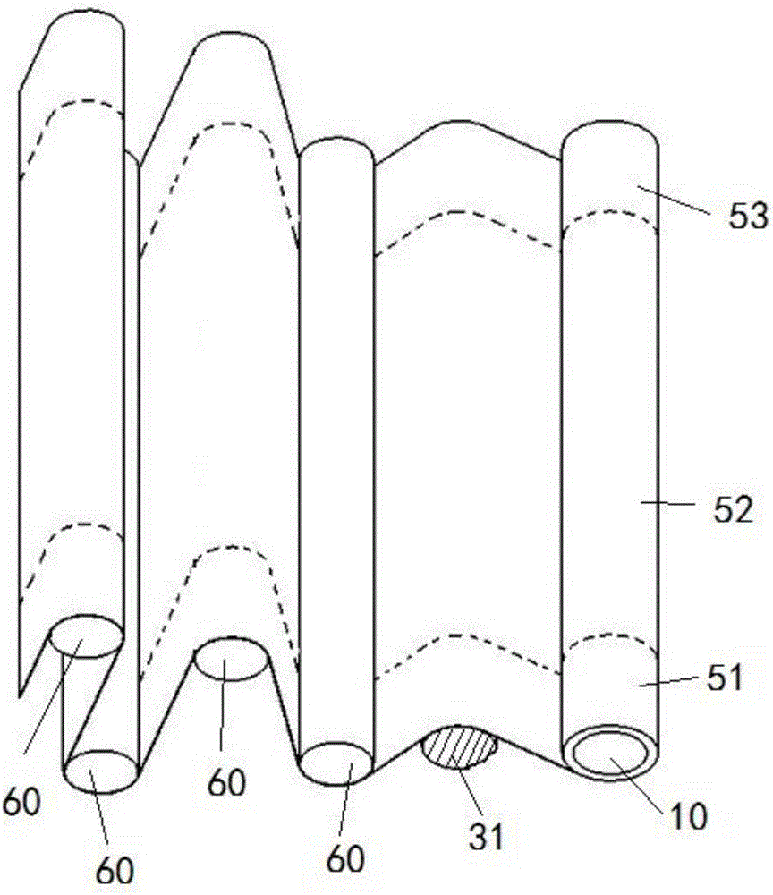 Pearl wool winding treatment method and system