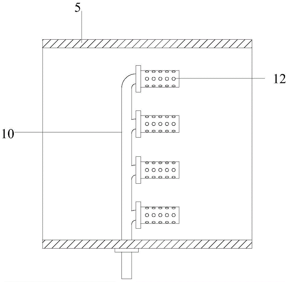 Low-energy-consumption efficient wind tunnel capable of simulating snowfall process