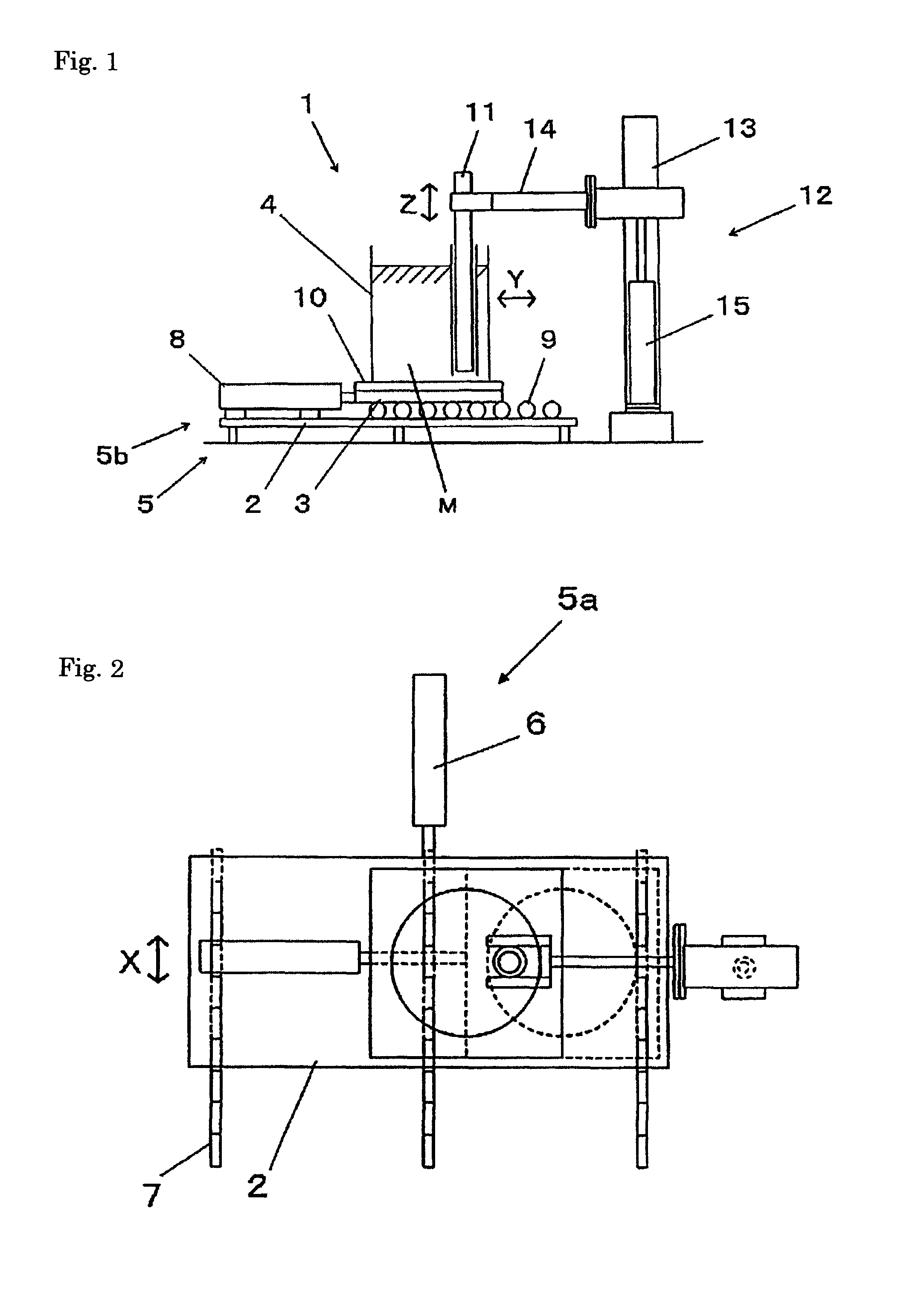 Machine, a system, and a method for suctioning powders and granular materials