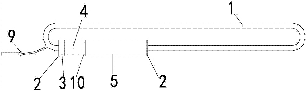 Loop heat pipe heat-conducting component