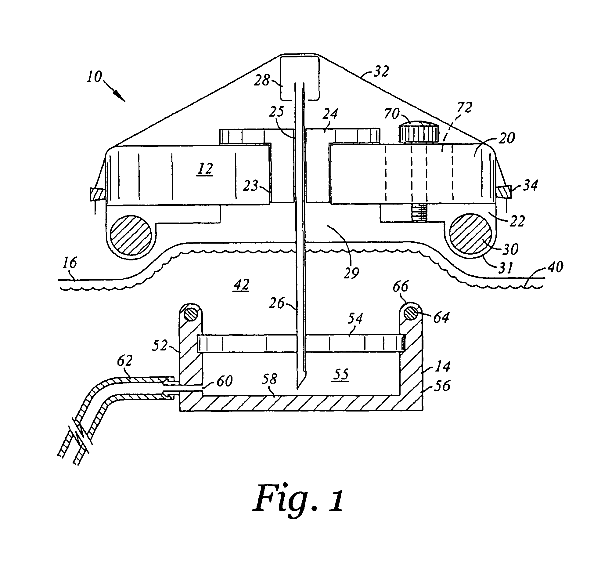 Implantable central venous injection port and external needle guide