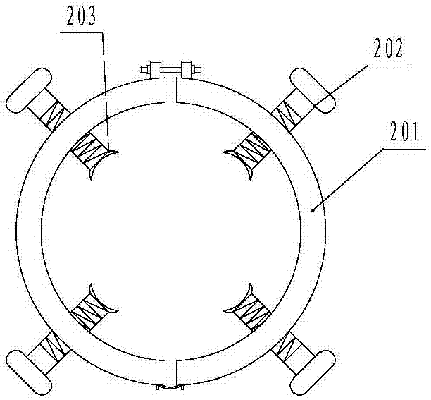 Combined wire tightening tool for tightening conductive wire of circuit