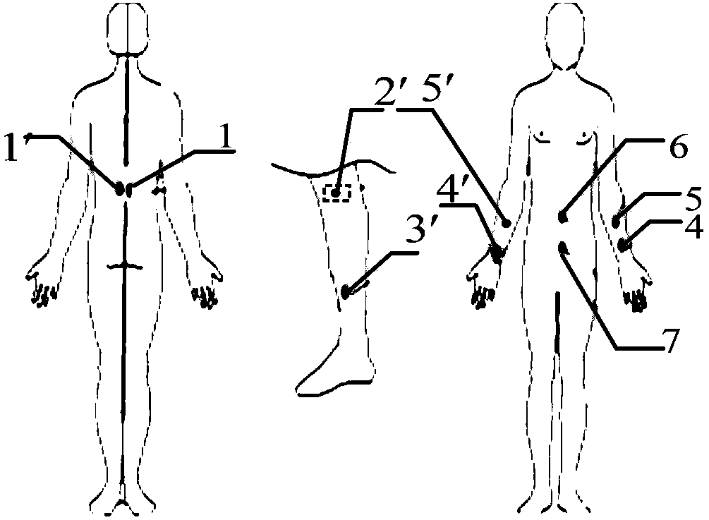 Wearable space acupoint stimulation protection equipment