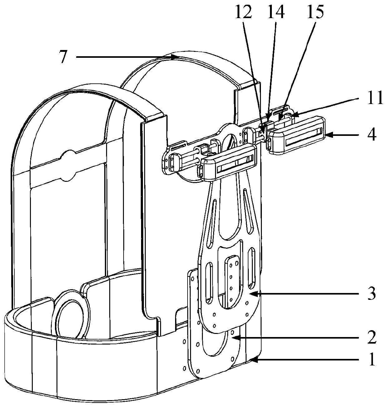 A kind of shoulder-assisted lifting exoskeleton