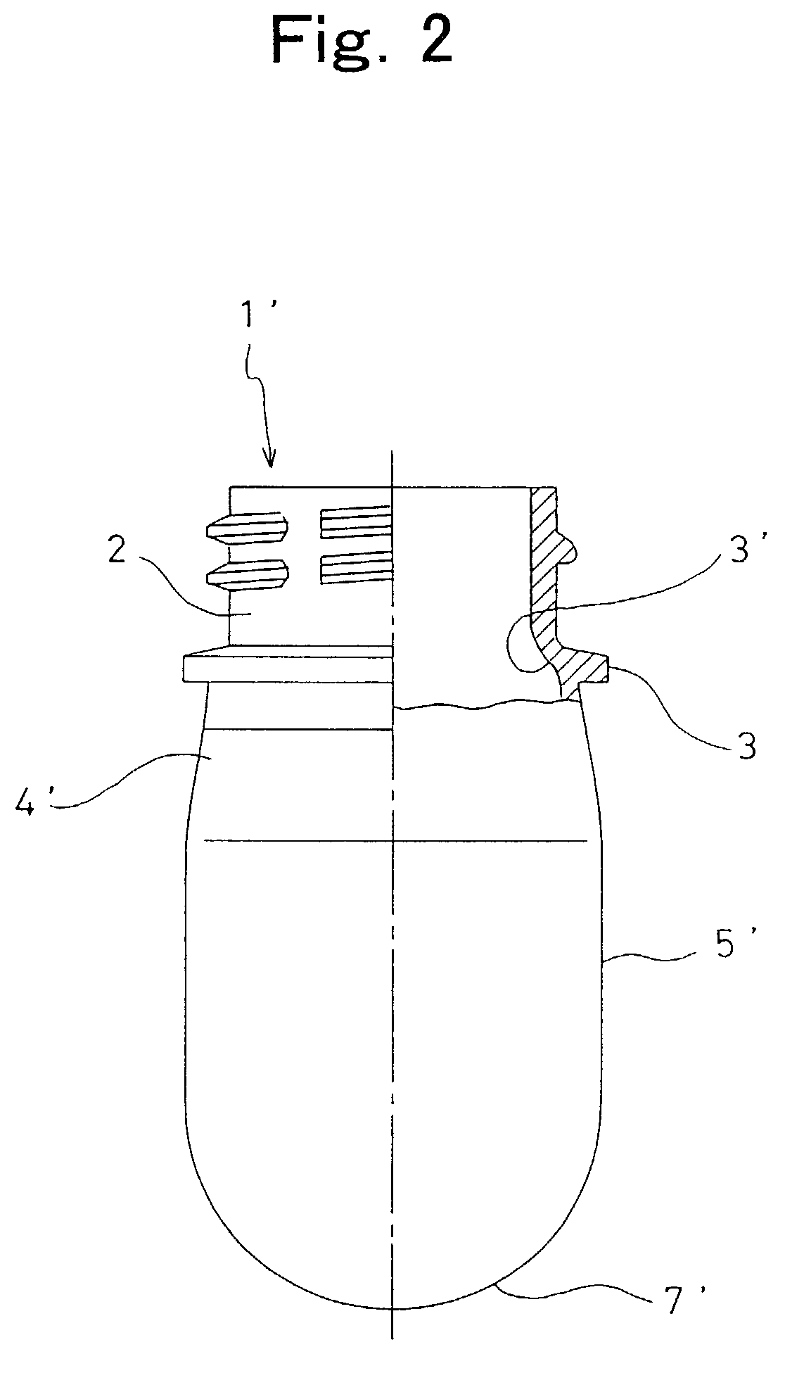 Synthetic resin preform to be biaxially stretched and blow molded into a bottle