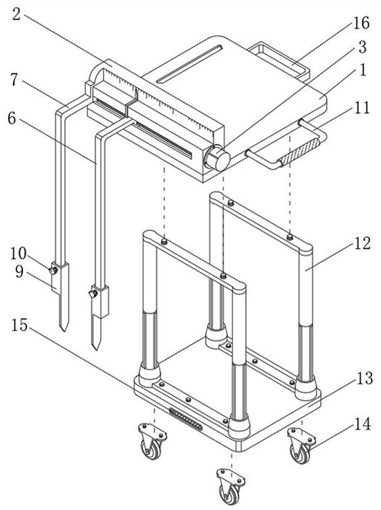 Bridge crack detection device for municipal bridge engineering