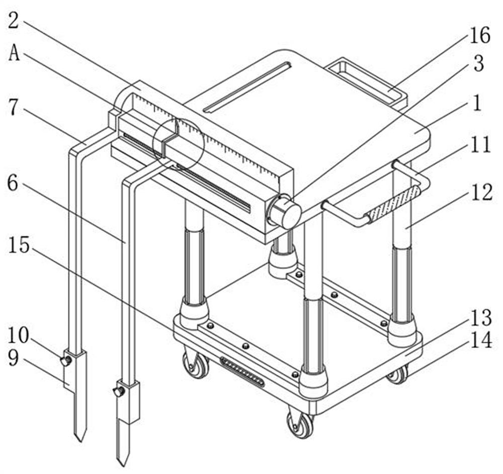 Bridge crack detection device for municipal bridge engineering