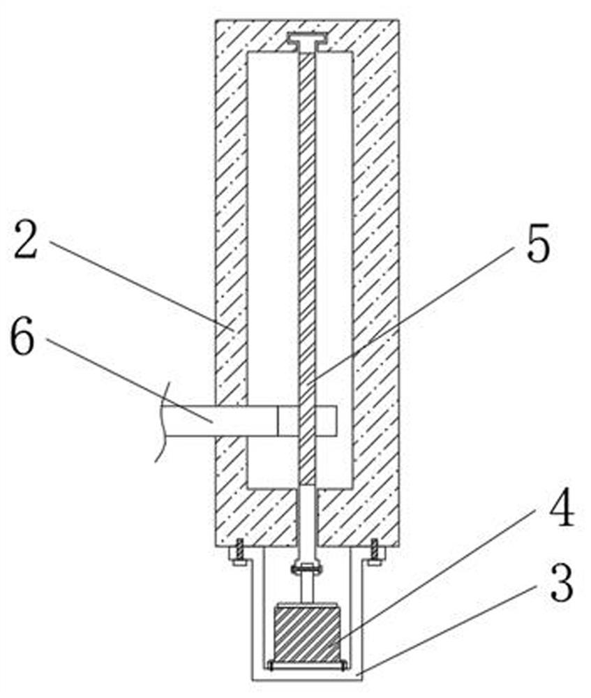 Bridge crack detection device for municipal bridge engineering