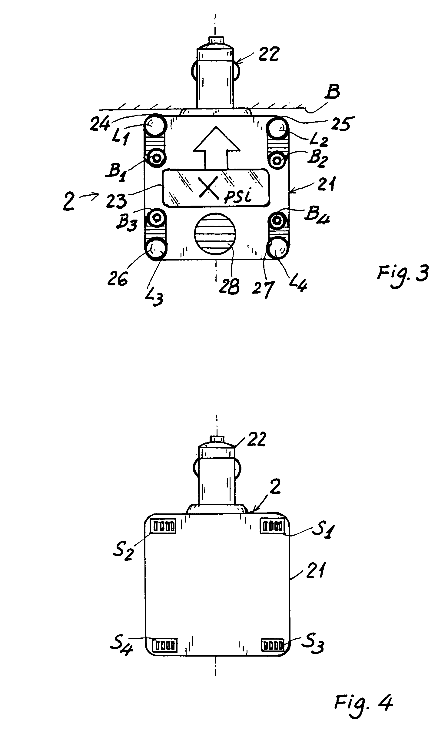 Wireless tire pressure alarming system as directly powered from car cigarette-lighter receptacle