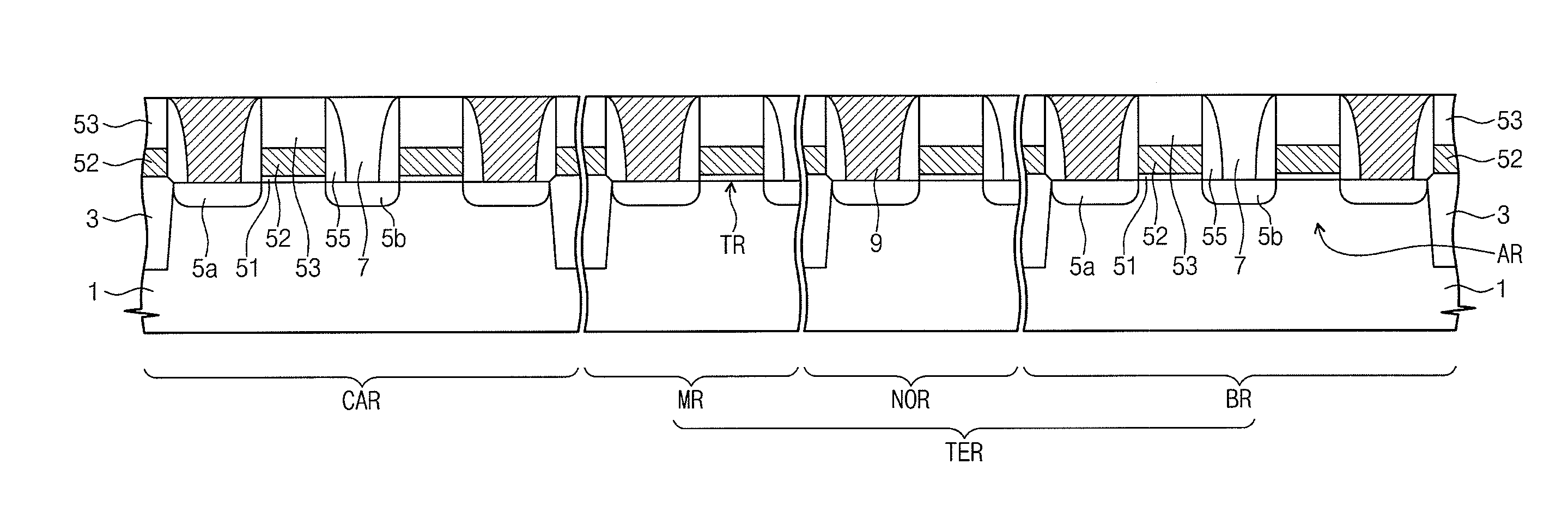 Method of detecting defects in a semiconductor device and semiconductor device using the same