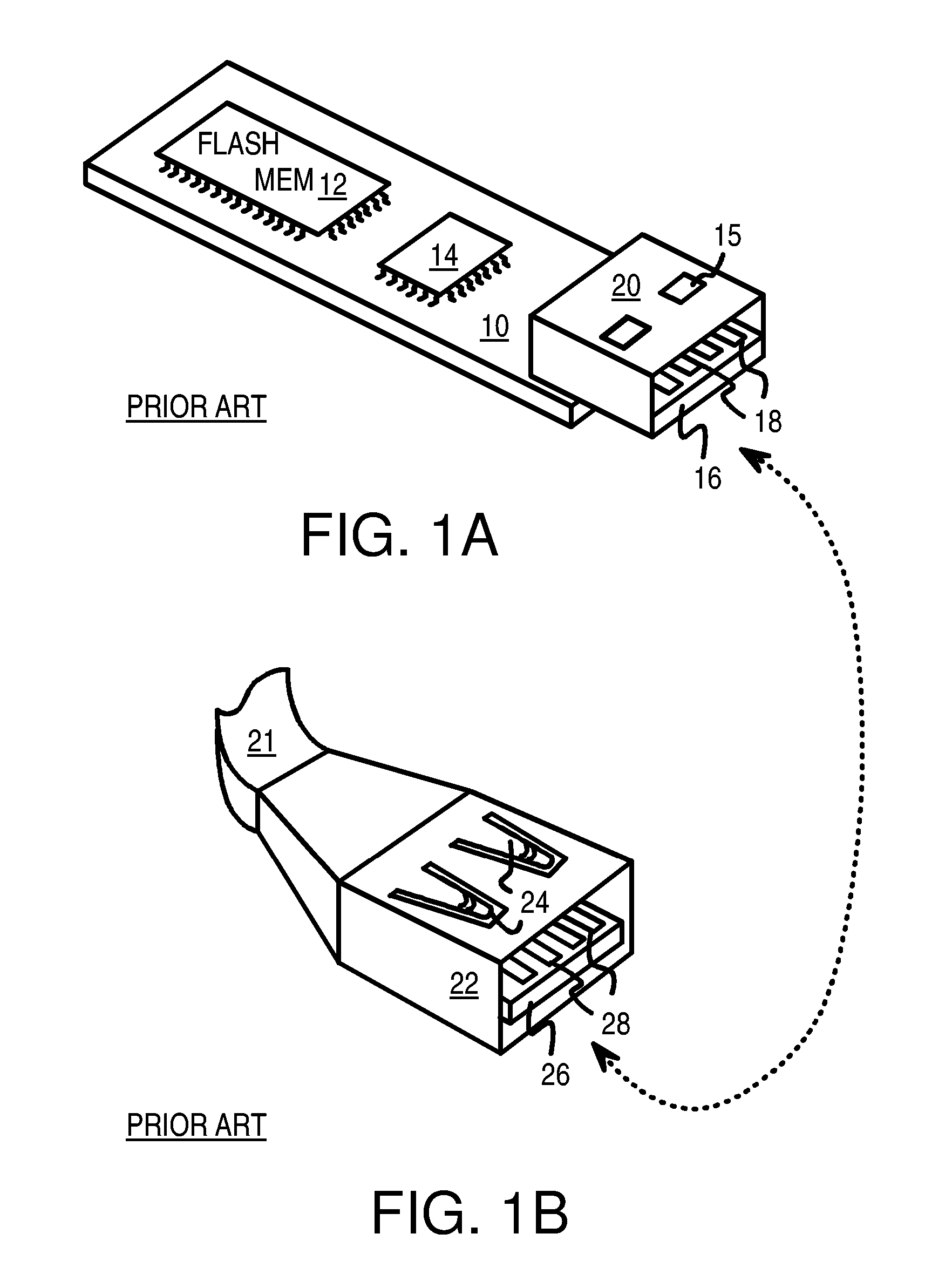 USB flash-memory card with perimeter frame and covers that allow mounting of chips on both sides of a PCB