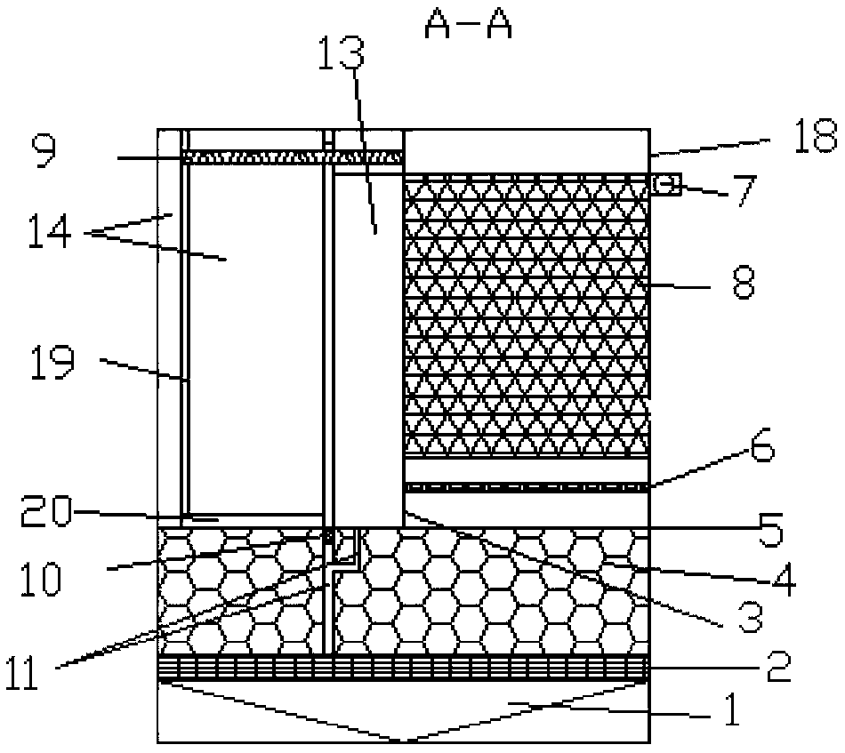 Integrated treatment method for domestic sewage