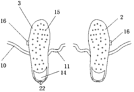 Lower limb function exercise instrument for a bedridden patient