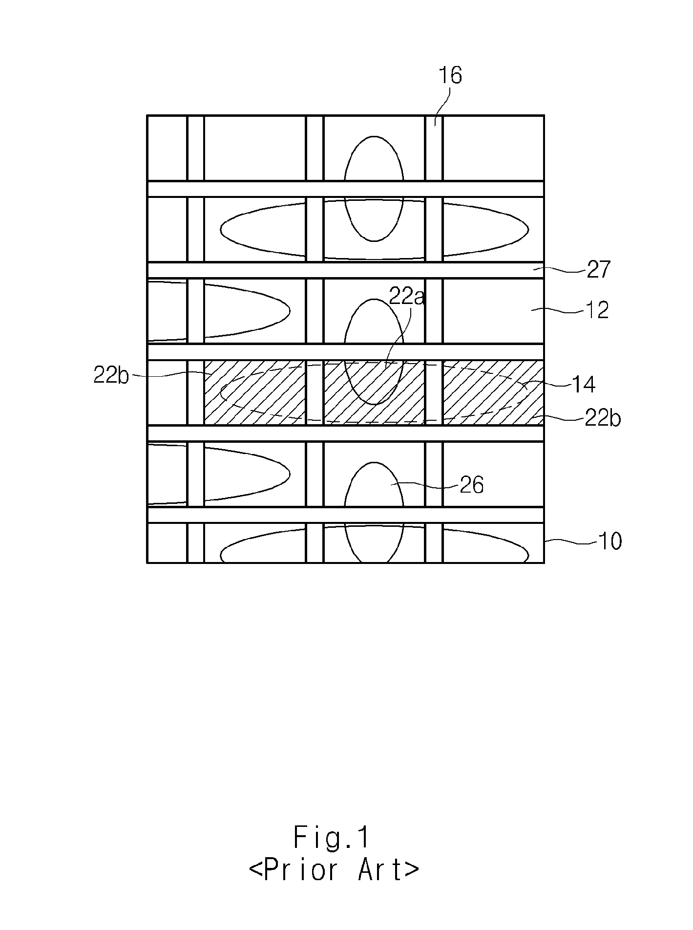 Layout of semiconductor device