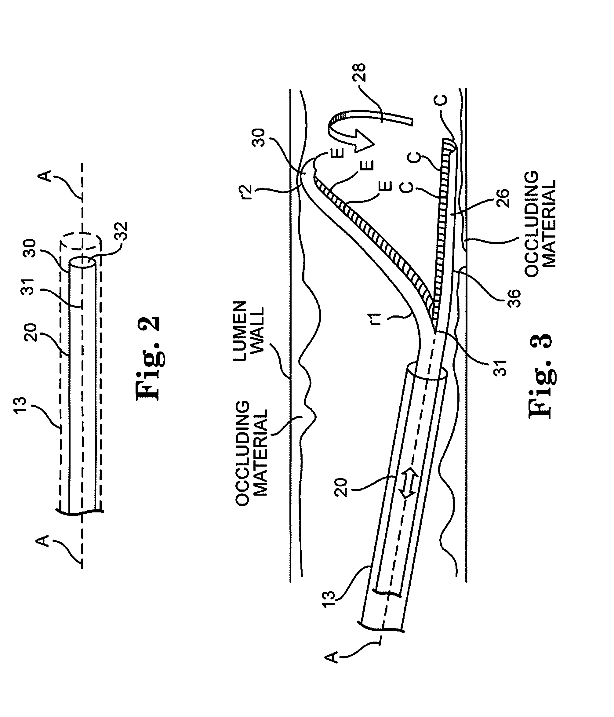 Split flexible tube biasing and directional atherectomy device and method