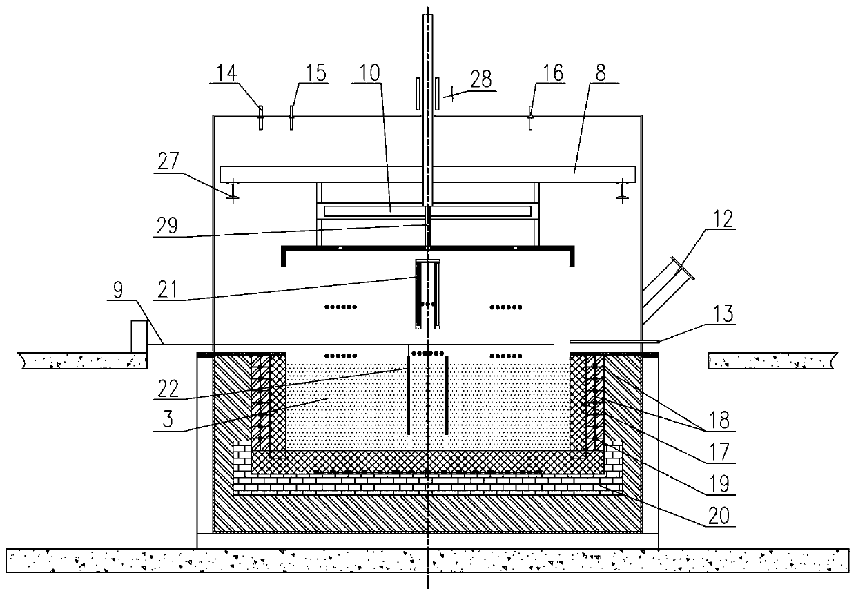 A silicon electrolytic cell for preparing high-purity silicon and its silicon preparation method