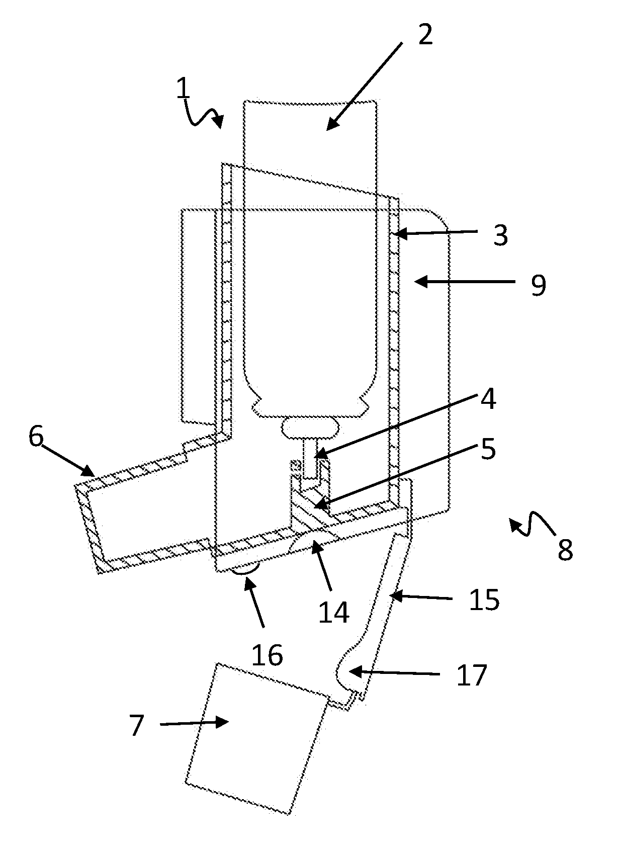 A compliance monitor for a medicament inhaler