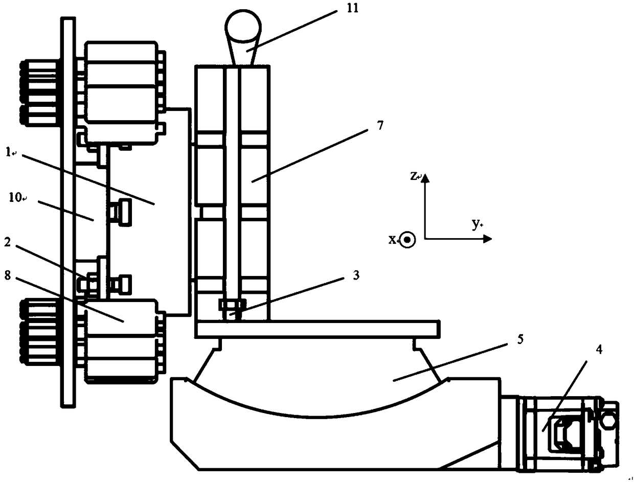 A Method of In-Situ Measuring Circular Plane Shape Error