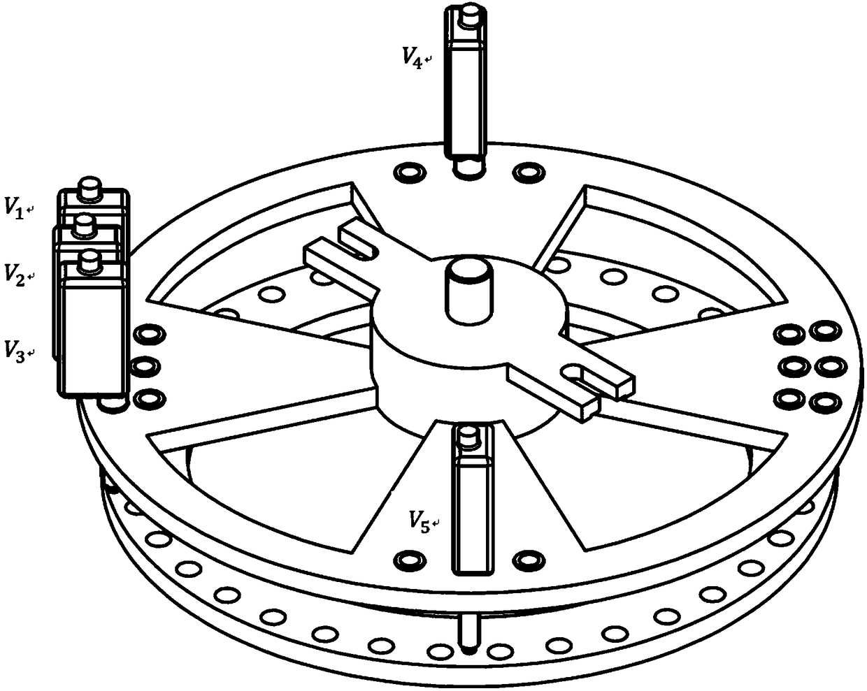 A Method of In-Situ Measuring Circular Plane Shape Error