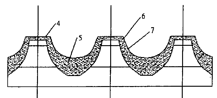 Glass passivating method for preparing RF mesa Si diode