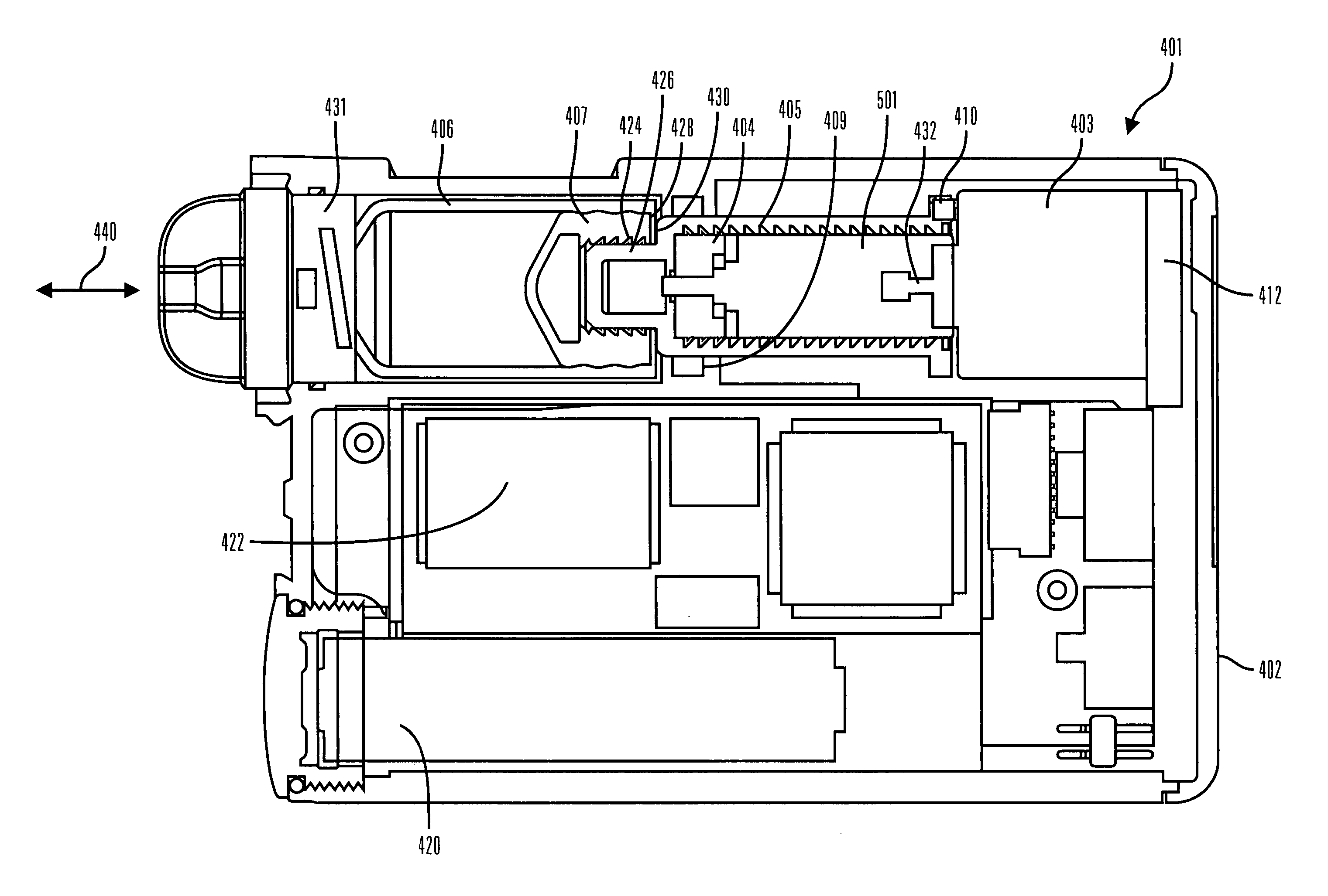 Fluid reservoir for use with an external infusion device