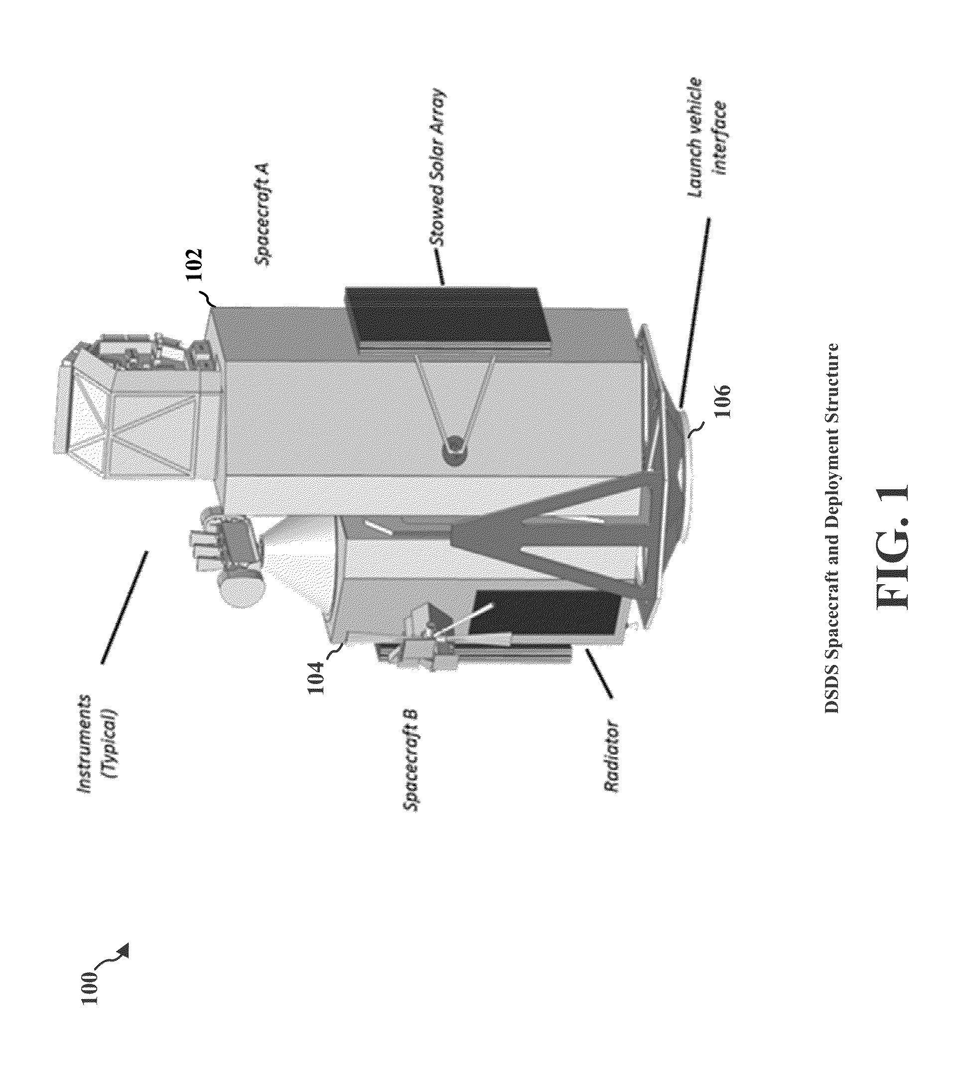 Dual spacecraft design and deployment system and method of use thereof