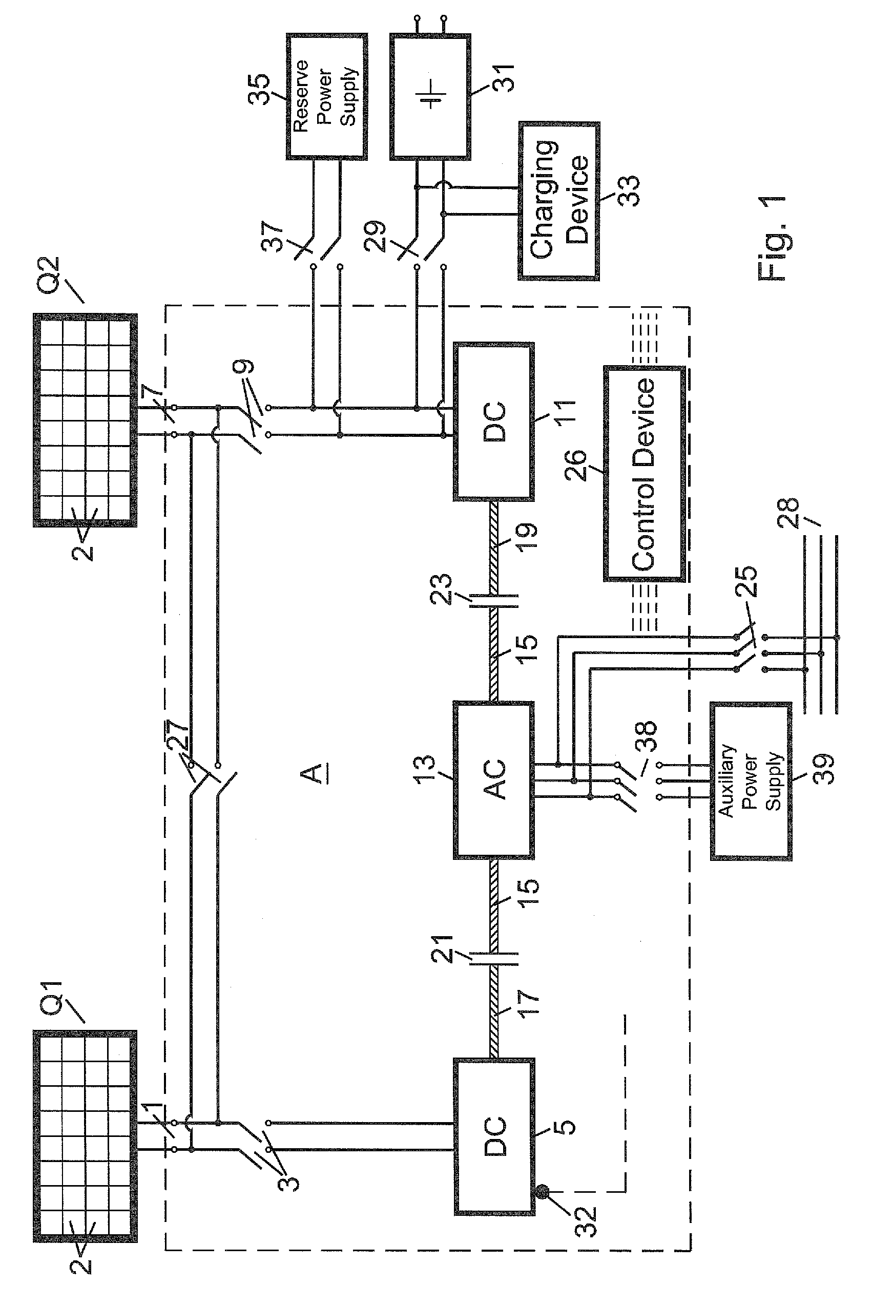 Method and apparatus for forecasting shadowing for a photovoltaic system