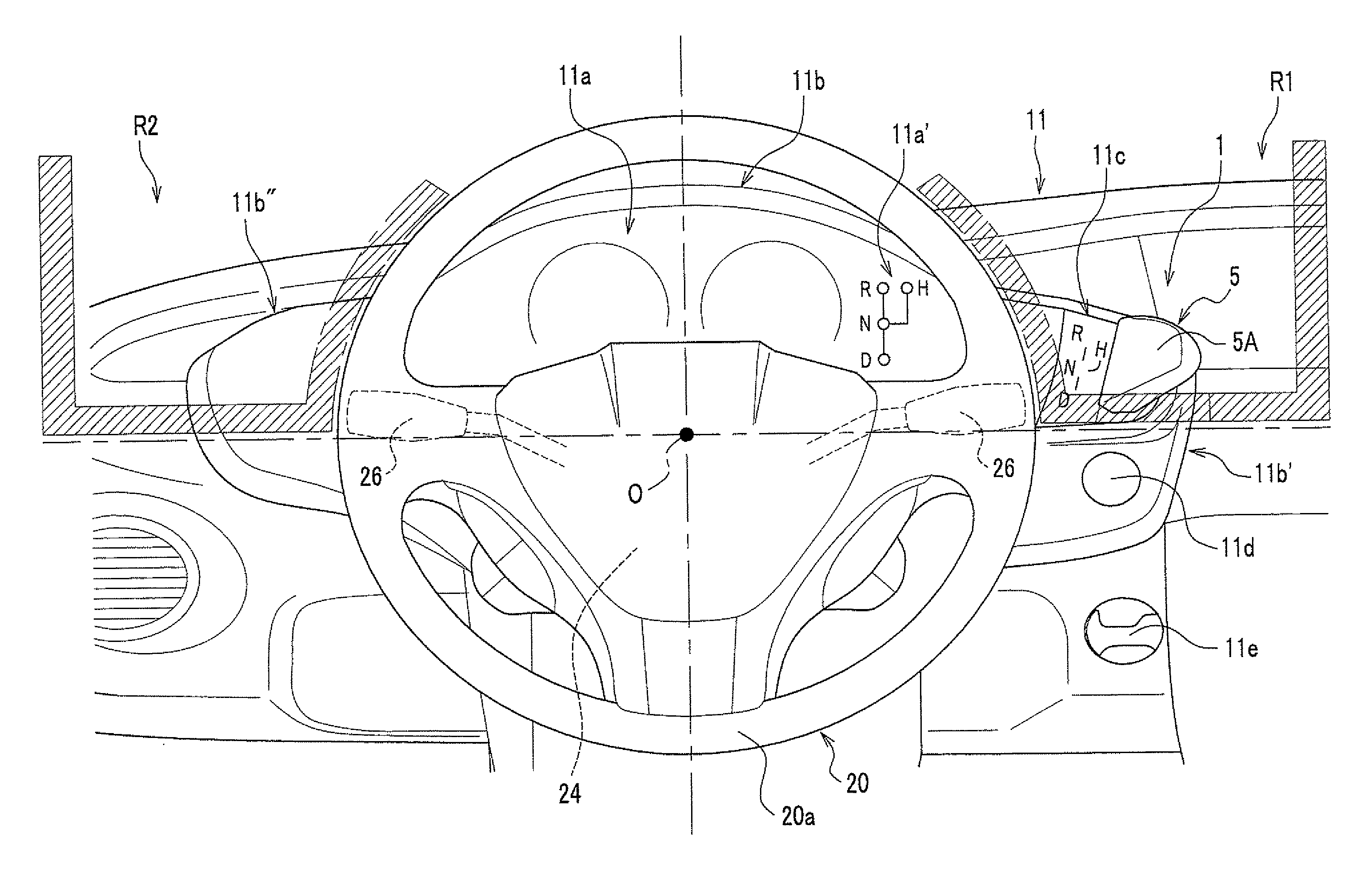 Shift device