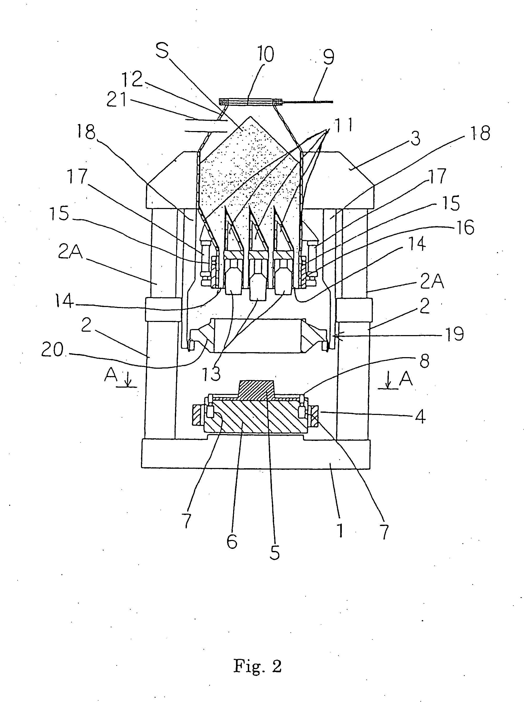 Molding machine and a pattern carrier used therefor