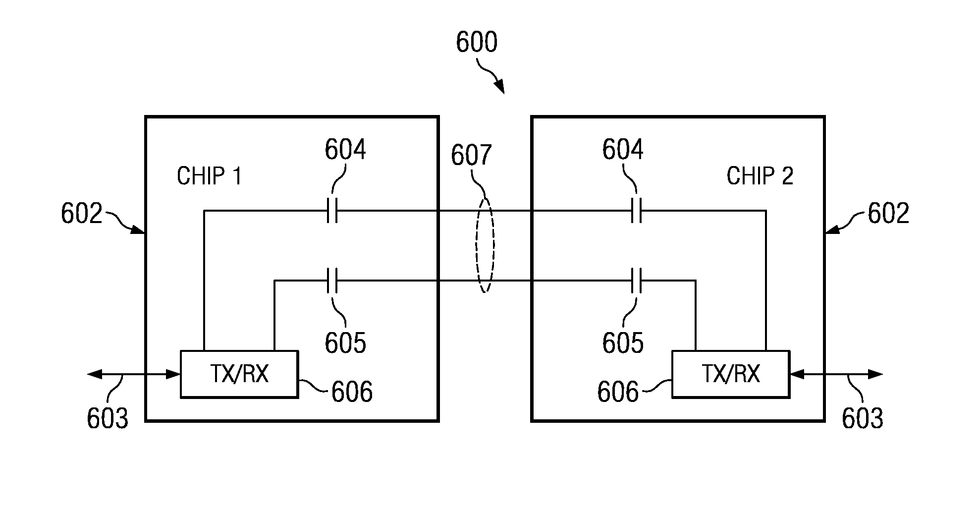 Capacitive isolator